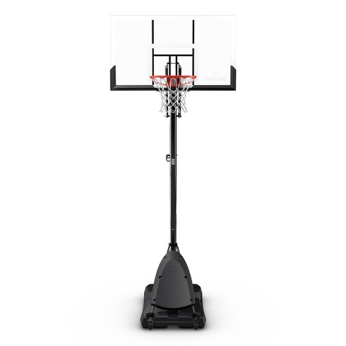 Spalding 54 Acrylic Portable Basketball Hoop : Target