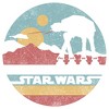 Men's Star Wars: A New Hope AT-AT Retro Circle Pull Over Hoodie - 2 of 4