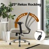 Lirago Adjustable Mesh Chair - Height & Armrests Customizable, Beige - Home/Office - 3 of 4