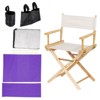 Unique Bargains Canvas Replacement Cloth Kit and Portable Storage Bags Director Chair Accessories Set - 3 of 4