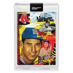 Topps Topps PROJECT 2020 Card 350 - 1954 Ted Williams by King Saladeen - 1 of 2
