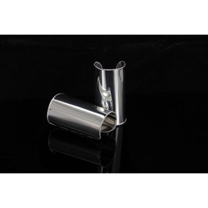 Silver Wrist Cuff Pair Costume Jewelry Adult - 1 of 1