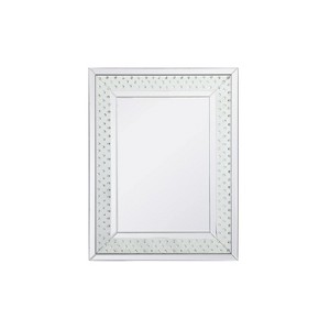 Elegant Lighting Sparkle collection crystal mirror 28 x 36 inch - 1 of 4
