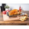 Lexi Home Stainless Steel Roasting Pan with Rack - 4 of 4