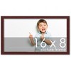 PosterPalooza | 16x8 Wood Frame with UV Acrylic, 6 Finishes: Black, White, Bronze, Silver, Wood, Mahogany - 2 of 4