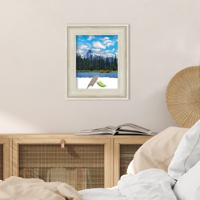 Classic 11x14 White Polystyrene Wall Picture Frame