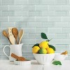 Roommates Aqua Seaglass Subway Peel & Stick Tile : Target