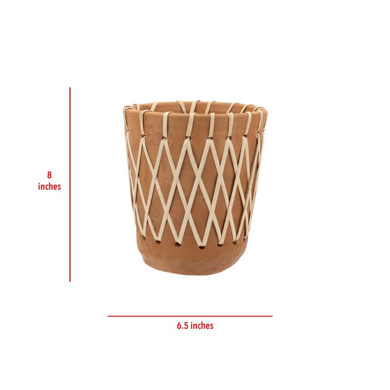 Rattan Woven Planter - Foreside Home and Garden, 5 of 6