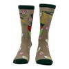 Crazy Dog T-Shirts Women's Send Noods Socks Funny Ramen Lo Mein Noodles Takeout Joke Footwear - 3 of 4