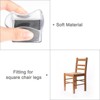 Unique Bargains Non-Slip Wear-Resistant Chair Leg Cover Caps for Hardwood Floors - 4 of 4