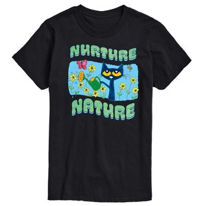 Men's - Pete the Cat - Nurture Nature Short Sleeve Graphic T-Shirt - 1 of 4