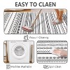 MaseiKar Washable Area Rug, Soft Faux Cashmere Carpet with Non-Slip Backing for Living Room, Bedroom, Dining Room, Modern Boho Style - 4 of 4