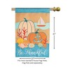 Dicksons Magnolia Garden Outdoor Flag Decoration For Garden, Yard, Or Walkway Large 29 x 42, Weather Resistant Polyester, Coastal Be Thankful - 2 of 2
