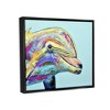 Stupell Industries Marine Life Dolphin Turquoise Accent Framed Canvas - 3 of 3
