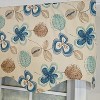 RLF Home 100% Cotton Jolly Regal  Fully lined Windows Rod Pocket Valance 50" x 17"  Cream - 3 of 4