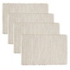 Saro Lifestyle Ribbed Cotton Table Placemat (Set of 4) - image 3 of 4