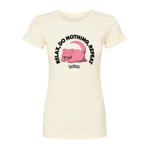 Women's - Pokémon - No Thoughts Fitted Graphic T-Shirt - 1 of 3