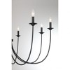 Savoy House Stonecrest 8 - Light Chandelier in  Matte Black - 2 of 4