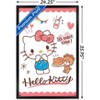 Trends International Hello Kitty: 25 Snack Time - Kitty Pancakes Framed Wall Poster Prints - 3 of 4