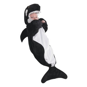 Baby Whale Bunting Costume - 0-6 Months - 1 of 2