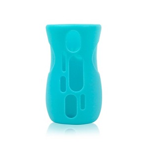 Olababy 8oz Bottle Sleeve - Blue (For Avent Natural Glass Bottles) - 1 of 4