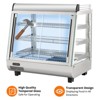 Commercial Food Warmer, Food Warmer Display Case – 3 Tier Countertop Heated Cabinet with Adjustable Shelves, Glass Sliding Doors - 2 of 4