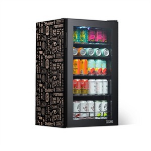 Newair Split Shelf Mini Fridge, Freestanding 126 Can Beer Fridge, Chills Down to 37 Degrees - 1 of 4