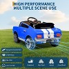 24V 7AH 2-Seater Ride on Cars for Age 3-8, with Remote Control, Kids Electric Vehicle with Safety Belt, 2 Speeds, LED Lights, Music Player - 3 of 4