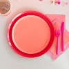 Jollity & Co. - Shade Dinner Plates in Cherry - Pack of 8 Paper Plates - 4 of 4