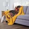 Marvel Spider-Man Across The Spiderverse Spiderwoman Drew Silk Touch Throw Blanket 50x60 Inches - 4 of 4