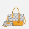 MKF Collection Saylor Circular M Emblem Print Women’s Tote Bag with Wallet by Mia K - 2 of 4