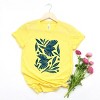 Simply Sage Market Birds and Leaves Short Sleeve Tee - 3 of 4