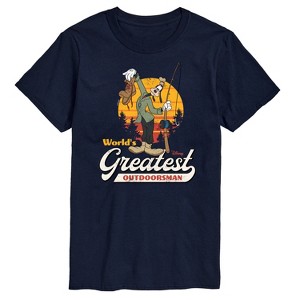 Men's - Disney - World's Greatest Outdoorsman Short Sleeve Graphic T-Shirt - 1 of 4