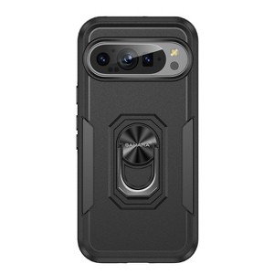 SaharaCase Raider Phone Case for Google Pixel 9 Pro Shock Absorbing Scorpion Black (CP00602) - 1 of 4