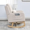 Streamdale 27.5" W Modern Accent High Back Living Room Casual Armchair Rocker - 4 of 4