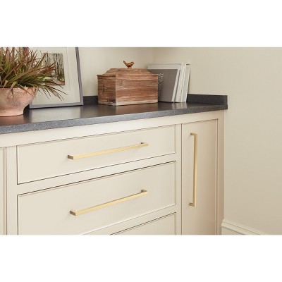 Monument 12-5/8 inch Champagne Bronze Modern Bar Pull