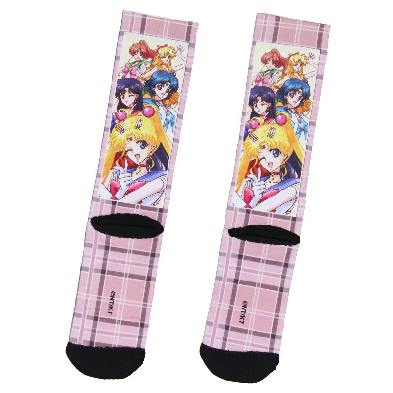 Pretty Guardian Sailor Moon Crystal Characters Sublimated Crew Socks, 2 of 5