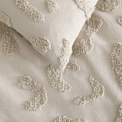 Full Linen Chenille Leopard Cotton Comforter Set