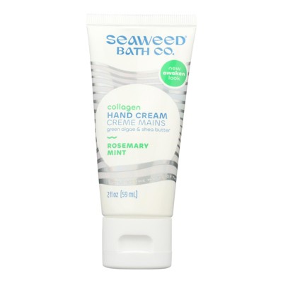 The Seaweed Bath Company Rosemary Mint Collagen Hand Cream - 2 fz