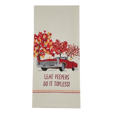 Park Designs Leaf Peepers Dishtowel Set of 2