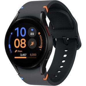 Refurbished: Samsung Galaxy Watch FE (2024)(LTE+GPS) - 40MM Aluminum Case - Black Sport Band - Black - Refurbished - 1 of 1