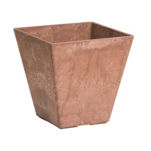 Novelty Ella Artstone Self-Watering Square Planter - 1 of 3