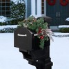 Northlight 36" Pre-lit Decorated Artificial Pine Christmas Mailbox Swag - 2 of 4