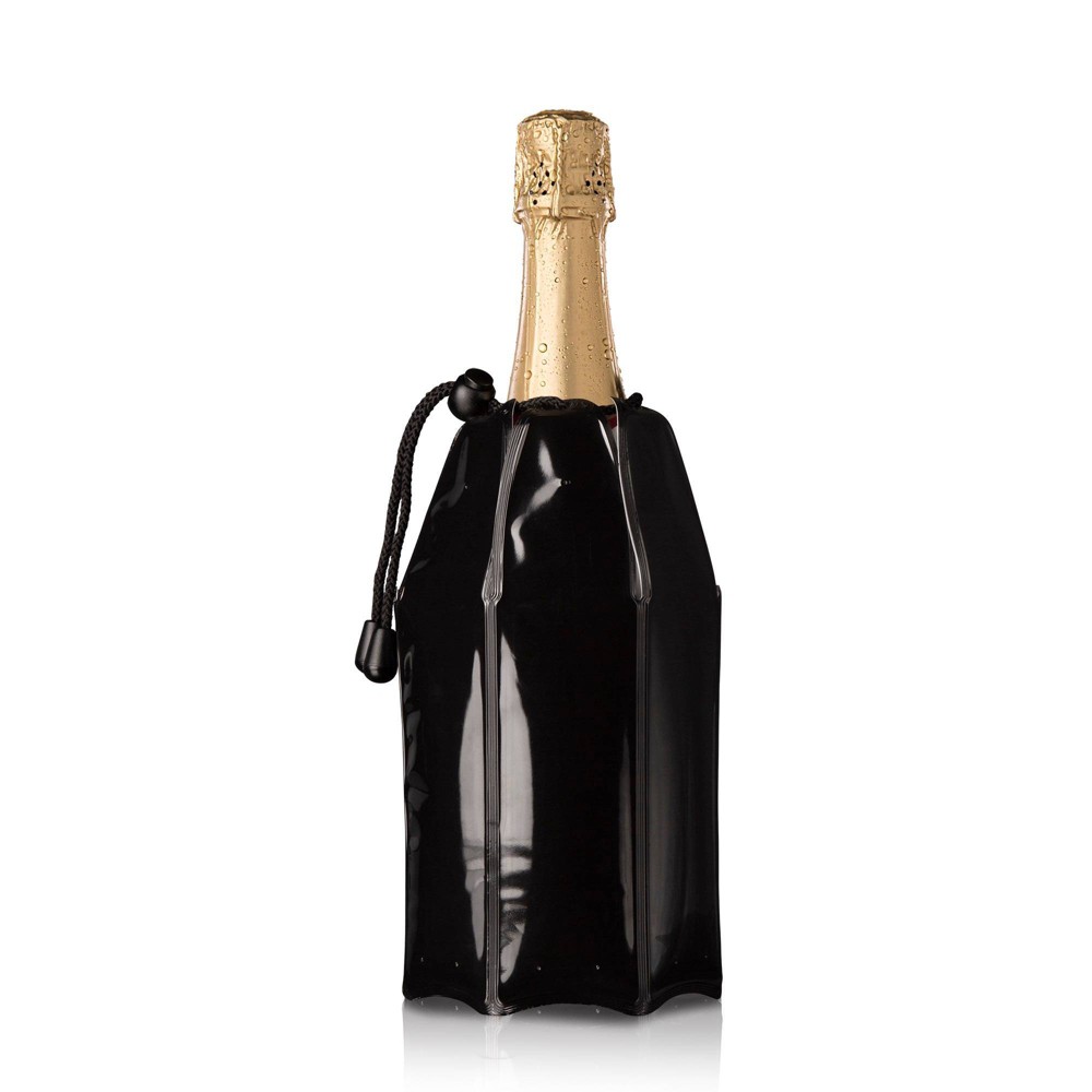 Photos - Barware VacuVin Vacu Vin Active Cooler Champagne Black 