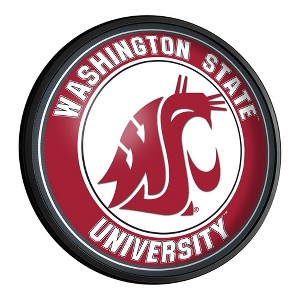 College Round Slimline Lighted Wall Sign - 1 of 1
