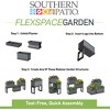 Southern Patio FlexSpace Tiered Modular Grey Raised Garden Bed Planter - Southern Patio - image 4 of 4