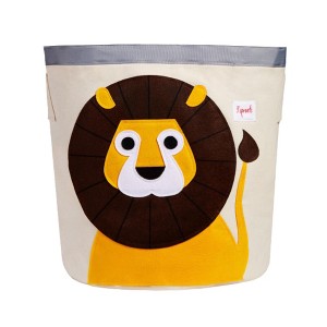 3 Sprouts Kids Storage Basket - Lion - 1 of 3