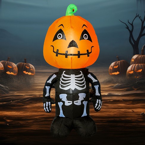 Target pumpkin offers skeleton