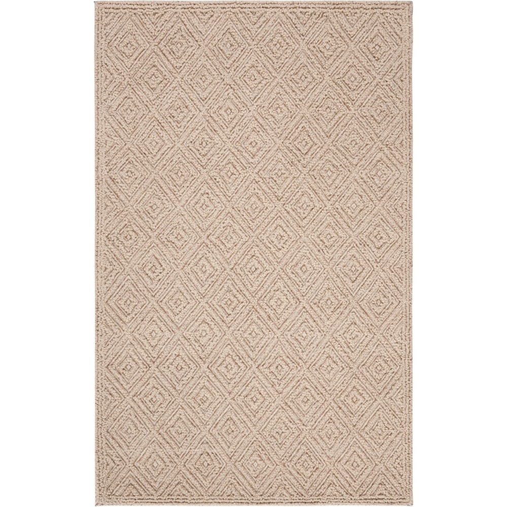 3'x5' Geometric Tufted Accent Rug Beige - Safavieh