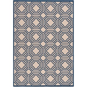 Courtyard CY6112 UV & Stain Resistant Non-Shedding Power Loomed Indoor/Outdoor Rugs - Safavieh - 1 of 4